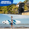 Goplus 10ft Inflatable Stand Up Paddle Board 6'' Thick W/ Aluminum Paddle Leash Backpack