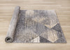 Dayton Grey Beige White Distressed Diamond Pattern Rug, 5'3" x 7'7" Indoor Area Rug | Tapis Dayton a motif de losanges vieillis, 5'3" x 7'7"