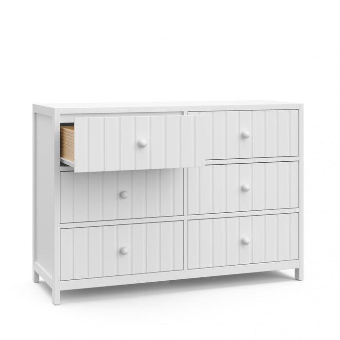 Graco Teddi 6 Drawer Dresser - White