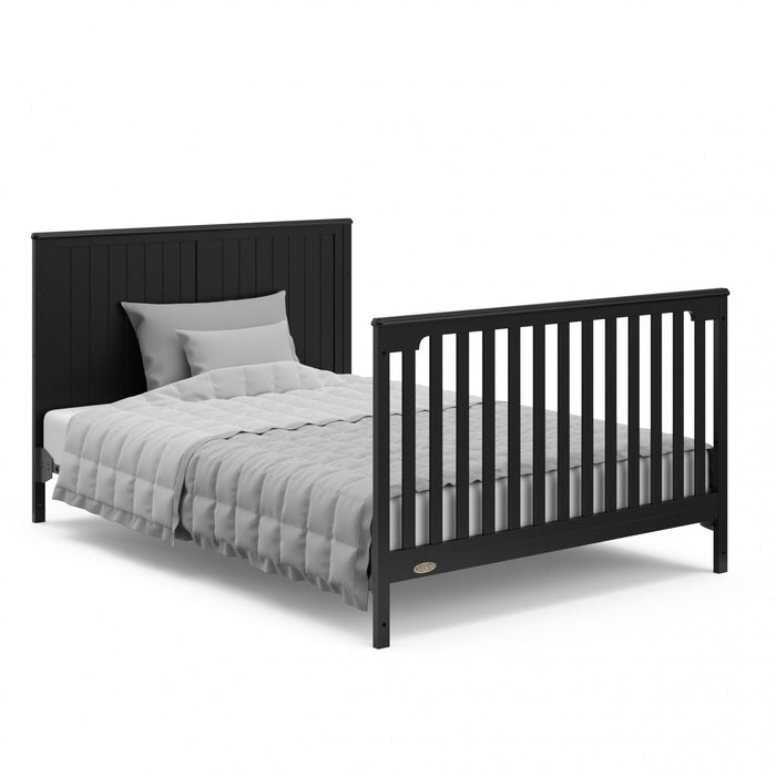 Graco Hadley 5-in-1 Convertible Crib with Drawer - Black