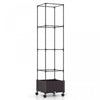 Costway 1 Pcs 67" Planter Raised Garden Bed With Planter Box &trellis Adjustable Height