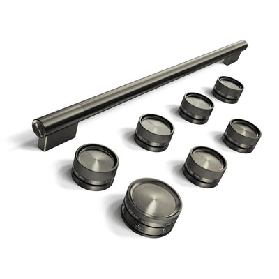 KitchenAid Handle Kit for 36" Commercial-Style Induction Range – Black Ore – W11774739 | Trousse de poignées KitchenAid pour cuisinière à induction de style commercial de 48 po – minerai noir – W11774739