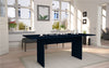 Manhattan Comfort Nomad 67.91" Modern Dining Table - Tatiana Midnight Blue|Table moderne Nomad de Manhattan Comfort de 67,91 po pour la salle à manger - bleu minuit Tatiana