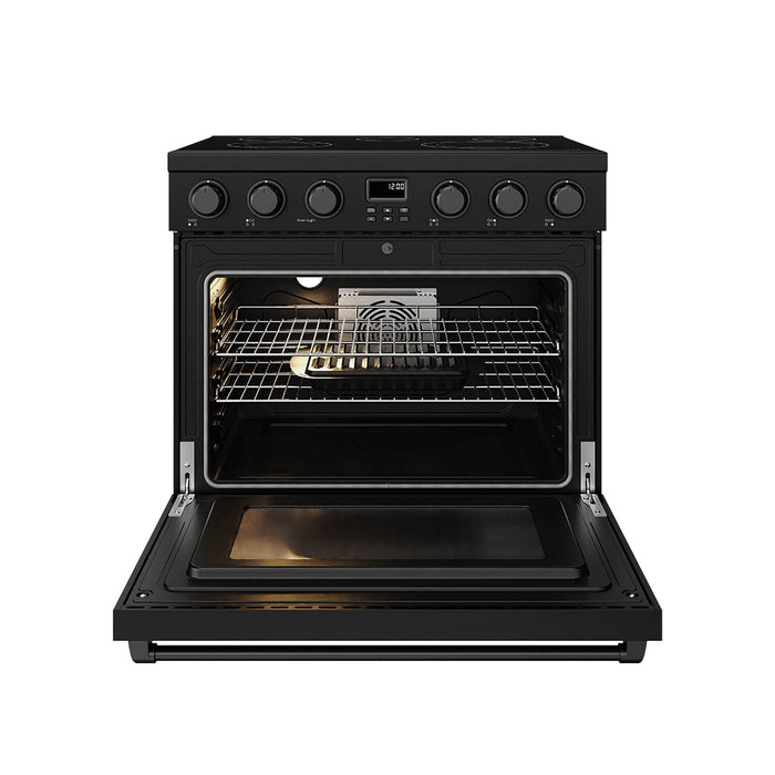 Thor Kitchen 6.0 Cu. Ft. Contemporary Professional Electric Range - Black - ARE36B
