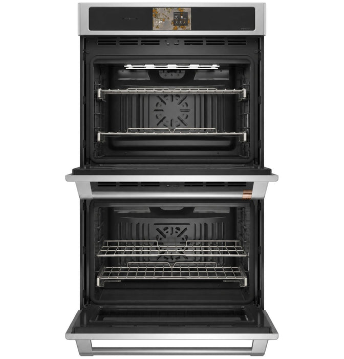 CAFÉ Professional Series 30\" Smart Built-In Convection Double Wall Oven – Stainless Steel - CTD90DP2ZS1
