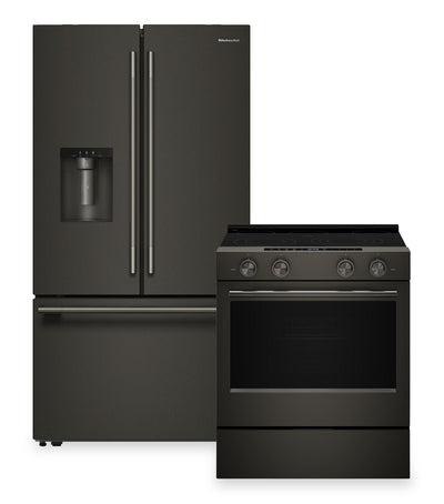 KitchenAid 2-Piece Appliance Package – Black Ore | Ensemble de 2 électroménagers KitchenAid pour la cuisine - minerai noir