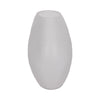 Glass 8" Textured Vase - Frosted White | Vase texturé de 8 po en verre - blanc givré