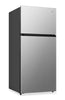 Hisense 30” 21.2 Cu. Ft. Full-Depth Top-Mount Refrigerator – Stainless Steel - RT21N3ESE | Réfrigérateur Hisense de 21,2 pi3 et de 30 po pleine profondeur à congélateur supérieur - acier inoxydable - RT21N3ESE