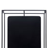 Wood and Metal 36" Wall Shelf with Mirror - Black and Brown | Étagère murale de 36 po en bois et en métal avec miroir - noire et brune