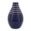 Ceramic 10" Primeval Vase - Blue | Vase Primeval de 10 po en céramique - bleu