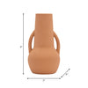 Ceramic 8" Vase with Handles - Terracotta|Vase de 8 po en céramique avec poignées - terracotta
