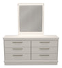 Alpine Bedroom 6-Drawer Dresser, 62"W x 32"H, Made in Canada – White | Commode de chambre à coucher Alpine de 62 po (L) x 32 po (H) à 6 tiroirs, fabriquée au Canada - blanche