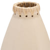 Ceramic 10" Vase with Weaving - Natural|Vase de 10 po en céramique à motif tressé - naturel