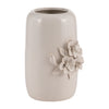 Ceramic 8" Flower Bunch Vase - Ivory|Vase de 8 po en céramique à motif bouquet de fleurs - ivoire