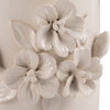 Ceramic 8" Flower Bunch Vase - Ivory|Vase de 8 po en céramique à motif bouquet de fleurs - ivoire