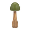 Wood 10" Coned Mushroom - Olive|Champignon conique de 10 po en bois - olive