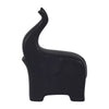 Ceramic 7" Trunk Up Elephant - Black|Éléphant de 7 po en céramique avec trompe vers le haut - noir