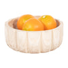Wood 9" Scalloped Bowl - Natural|Bol festonné de 9 po en bois - naturel