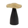 Metal 6" Mushroom Decor - Black and Gold|Champignon décoratif de 6 po en métal - noir et doré