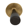 Metal 6" Mushroom Decor - Black and Gold|Champignon décoratif de 6 po en métal - noir et doré
