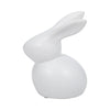7" Modern Bunny - White | Lapin moderne de 7 po - blanc