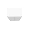 Fortress Textured Metal 75.4" Garage Cabinet with 4 Adjustable Shelves - White|Armoire Fortress de Manhattan Comfort de 75,4 po en métal texturé avec 4 tablettes réglables pour le garage - blanche