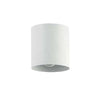 Dainolite Theron 1 Light Flush Mount Matte White Finish Lamp|Plafonnier affleuré Theron de Dainolite avec fini blanc mat et 1 ampoule