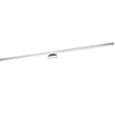 Dainolite Arandel Vanity Light 4"d 36w LED Polished Chrome White Acrylic Diffuser Lamp|Lumière de coiffeuse Arandel de Dainolite de 4 po de diamètre en acrylique blanc qui diffuse la lumière, avec fini chromé poli et ampoule à DEL de 36 W