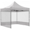 Outsunny 10' X 10' Pop Up Gazebo Canopy Tent With Sides, Height Adjustable|Outsunny Tente A Gazebo Pop-up 10' X 10' Avec Cotes, Hauteur Reglable