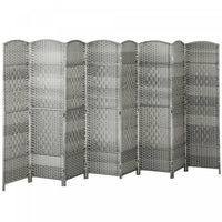 HOMCOM 6 Ft Folding Room Divider, Privacy Screen for Home Office Bedroom