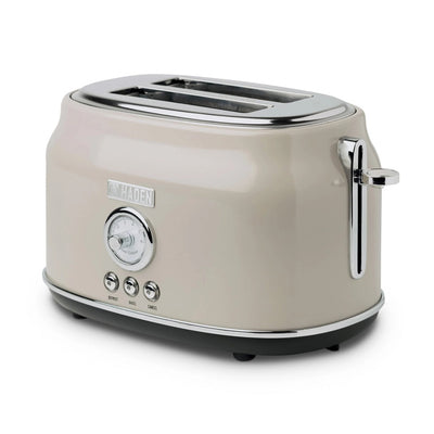 Haden Dorset 2-Slice Wide Slot Toaster - Putty Beige | Grille-pain 2 tranches Haden Dorset – Beige mastic