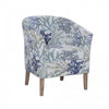 Simon Fabric Oceanside Accent Chair - Grey|Fauteuil d’appoint Simon en tissu Oceanside - gris