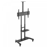 Kanto MTM86PL Height Adjustable Rolling TV Stand for 55