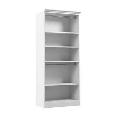 Bestar Versatile 36 W Closet Organizer - White|Organisateur de garde-robe Versatile de Bestar de 36 po (L) - blanc