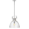 Dainolite Liberty 1 Light Pendant Polished Chrome Finish Lamp|Luminaire suspendu Liberty de Dainolite avec fini chromé poli et 1 ampoule