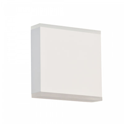Dainolite Emery LED Wall Sconce 15w Matte White Frosted Acrylic Diffuser Lamp|Applique murale Emery de Dainolite en acrylique givré qui diffuse la lumière, avec fini blanc mat et ampoule à DEL de 15 W