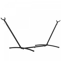 Outsunny 9.2'l Adjustable Hammock Stand Only, Heavy Duty Universal Garden Outdoor Camping Picnic Sun