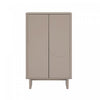 Ella Modern 32" Accent Cabinet in Mocha | Armoire d’appoint moderne Ella 32" en moka