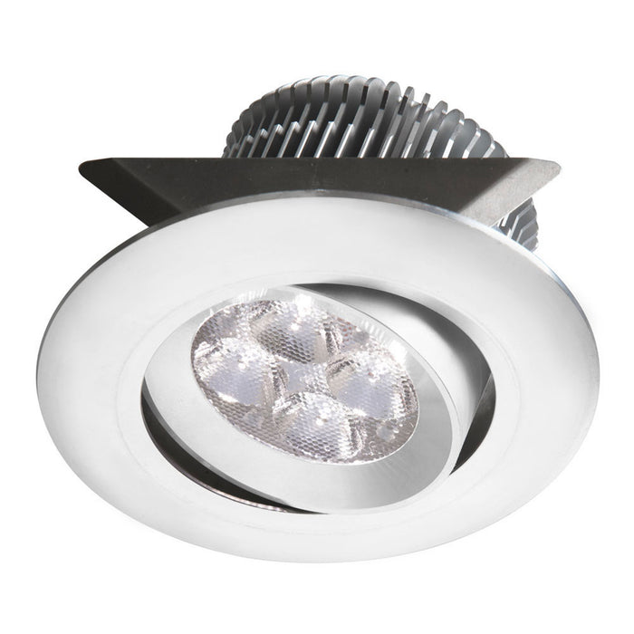 Dainolite Smpled 8 Pot Light White Dimmable Adjustable Tilt Angle Lamp