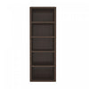 Rivington Modern 28" Open Bookcase in Dark Walnut | Bibliotheque ouverte moderne Rivington 28" en noyer fonce
