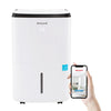 Honeywell Smart Portable Dehumidifier - 50 Pint - White | Deshumidificateur portable intelligent Honeywell - 50 pintes - Blanc