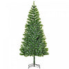 Homcom 7ft Artificial Christmas Tree With 968 Tips|Homcom Arbre De Noel Artificiel De 7 Pieds Avec 968 Pointes