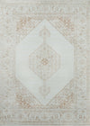 Maude Traditional 9'3\" x 11'10\" Area Rug in Brown Indoor Area Rug