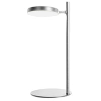 Dainolite Fia 1 Light LED Table Lamp Satin Chrome
