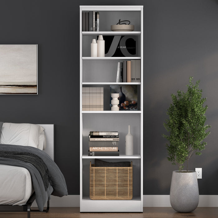 Bestar Key West 25 W Closet Organizer - Pure White Oak