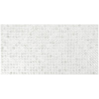 Smart Tiles Peel and Stick 2-Sheet 23 x 12 Backsplash - Blok Minimo