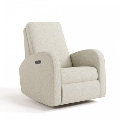 Storkcraft Santa Monica Power Recliner - Dune Basketweave