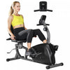 Soozier Recumbent Exercise Bike, 8-Level Magnetic Stationary Bike for Home