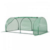 Outsunny 79\" X 39\" X 32\" Mini Greenhouse, Portable Hot House For Plants With Zippered Doors For Outdoor, Indoor, Garden, Green