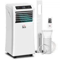 HOMCOM Portable Air Conditioner with 4 Modes and 215-344 Sq. Ft Coverage